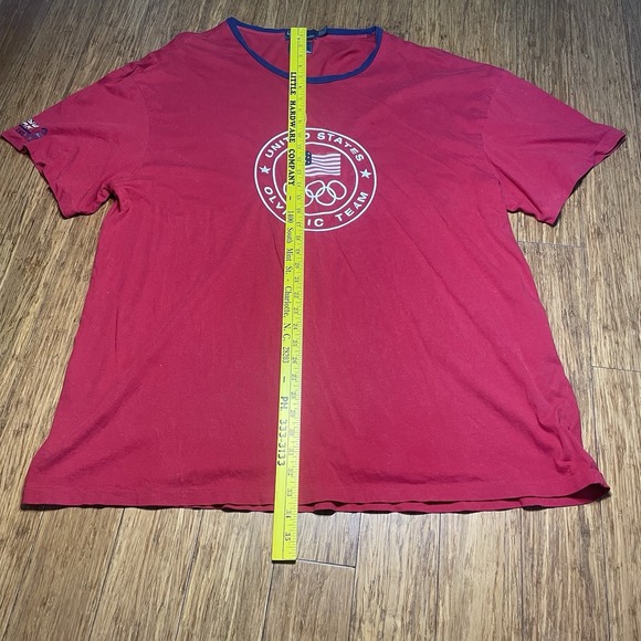 Polo Ralph Lauren 2012 Olympic Team United States T Shirt Mens 2XB Red USA - Picture 6 of 7